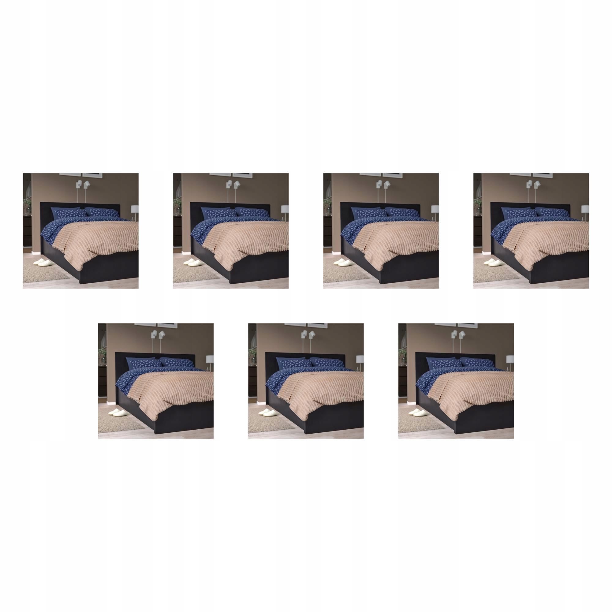 7 ks Gullstrale Přehoz světle béžový 230 x 250 cm