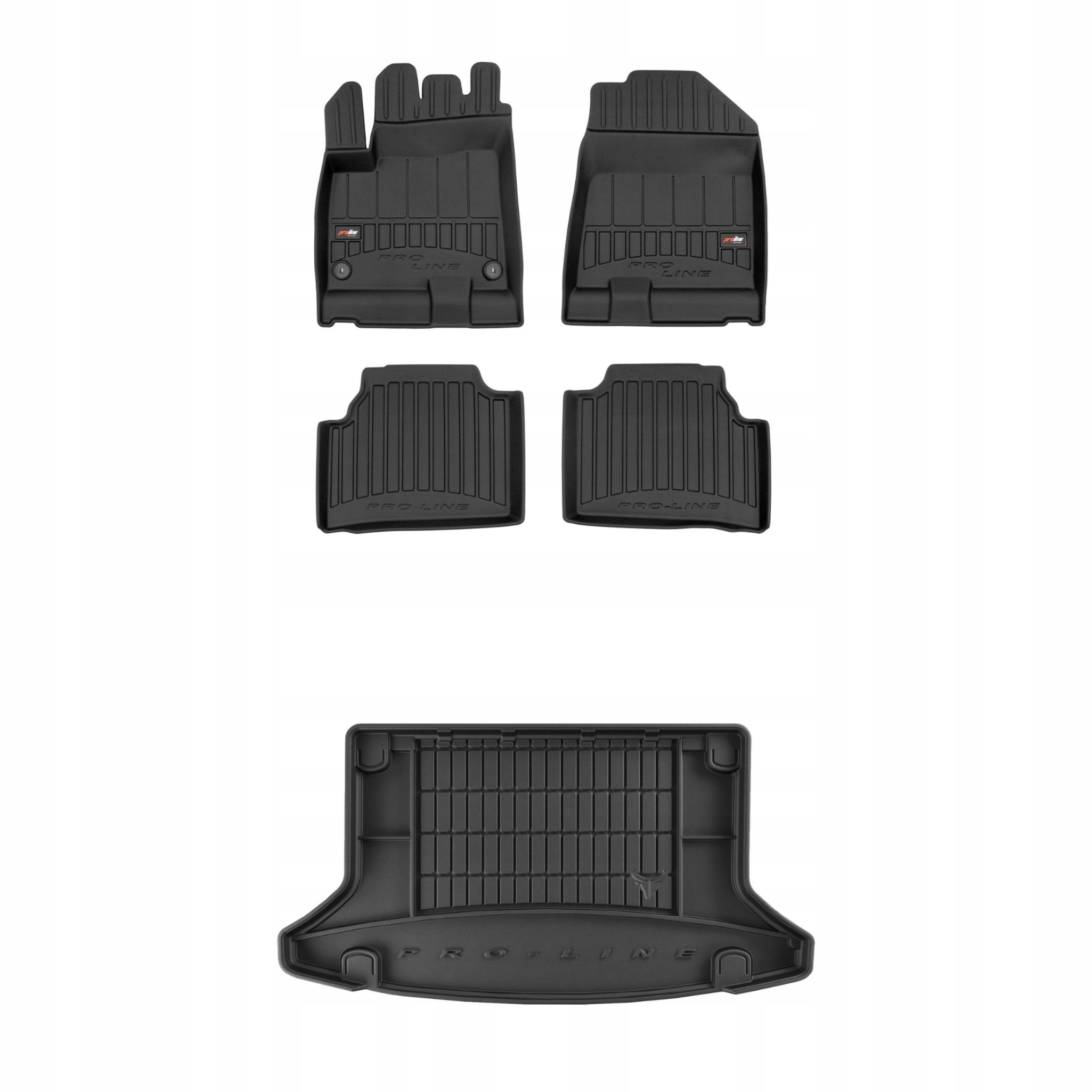 Sada gumových kobercov a rohoží pre Kia Niro Ev I 2018-2022