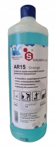 

Sauber Lab AR15 płyn uniwersalny na alkoholu 1l De