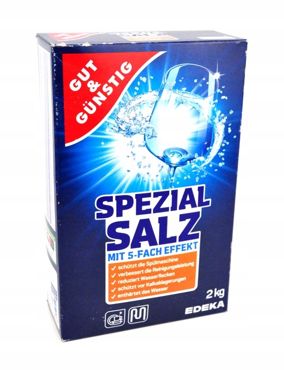 

Niemcy Sól do Zmywarki G&g 2KG Spezial Salz