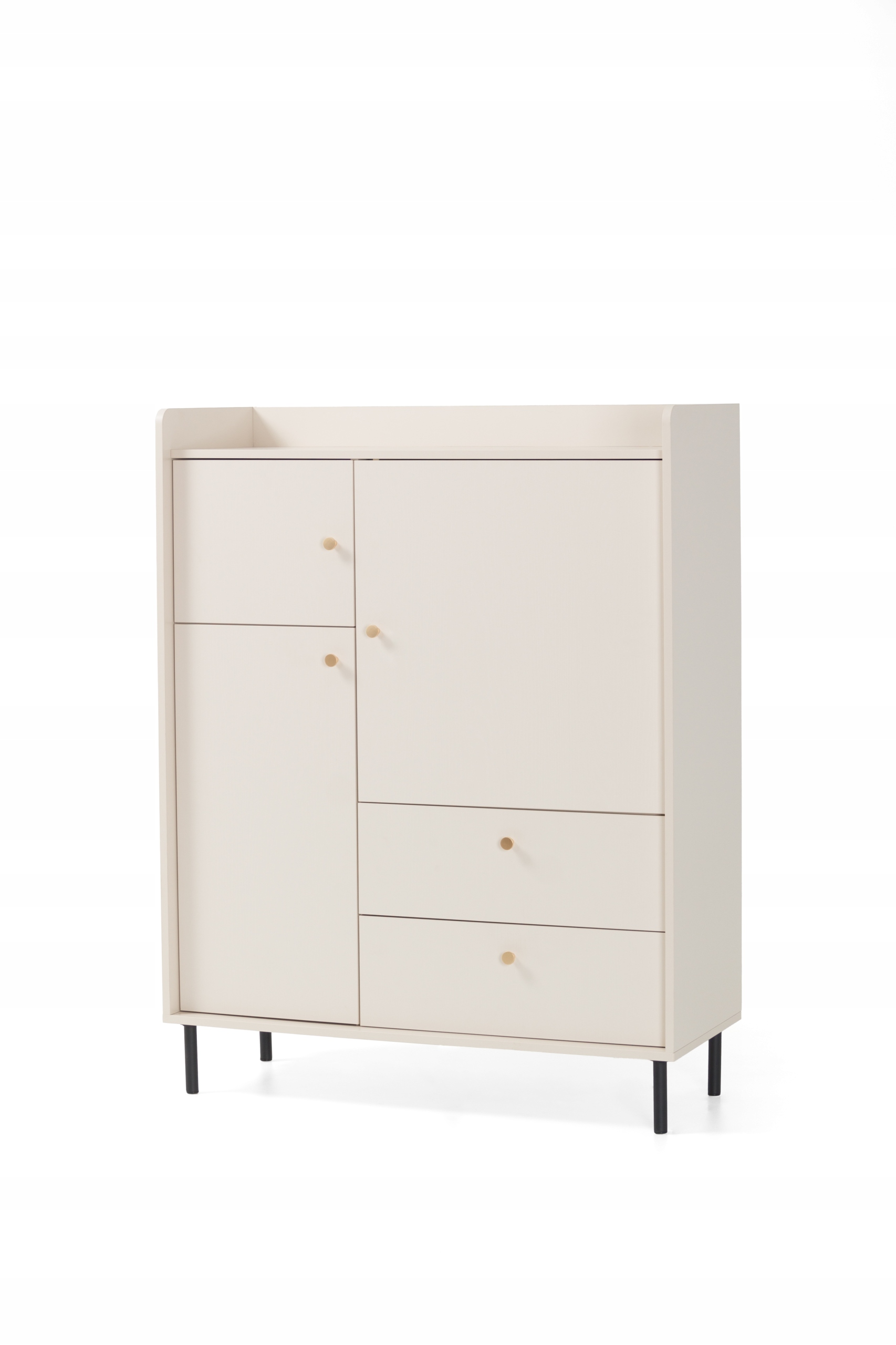 Komoda Astrea 103,5 cm do obývacího pokoje, ložnice, odstíny béžové