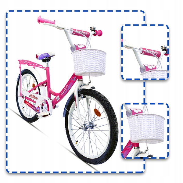 BMX Rower Dziecięcy Rowerek 20 cali + Stopka Rodzaj przerzutki brak