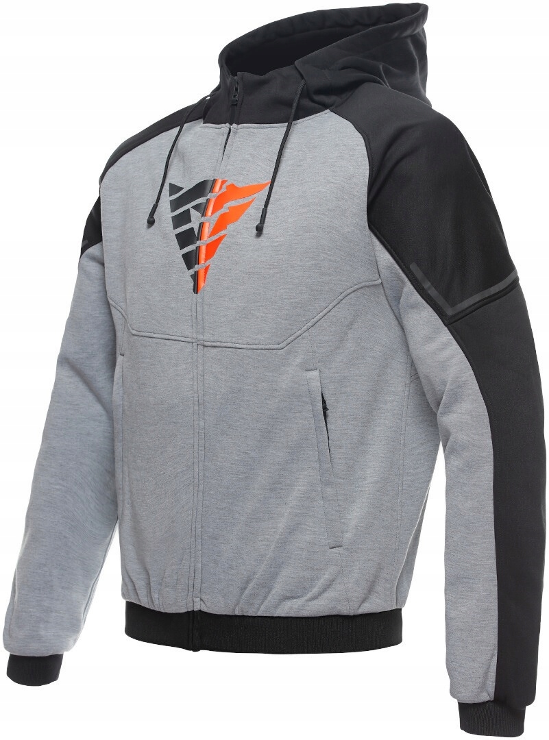 Mikina Dainese Daemon-X Safety Grey/Black/Red