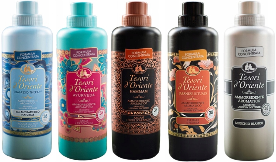 Levně Tesori d'Oriente Sada 5 italských tekutá aviváž 760 ml Tahjm