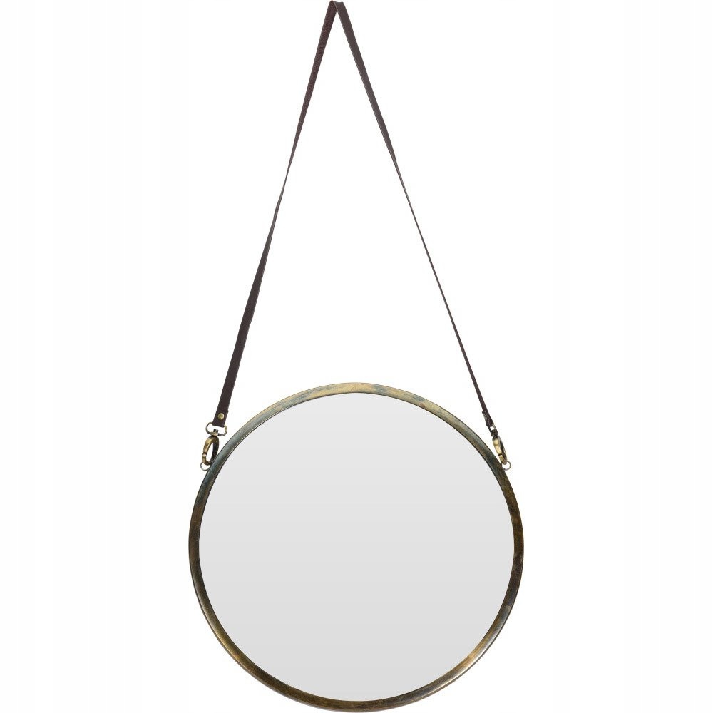 Dekorativní Zrcadlo, závěsné, kulaté, 42 cm