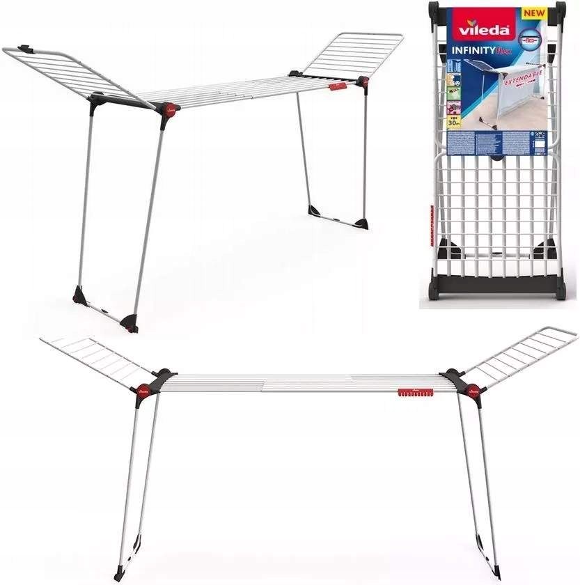 

Suszarka na Pranie Ubrania XXL Vileda Infinity 3m