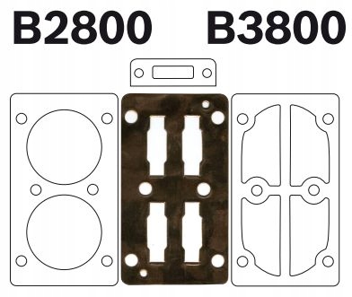 

Zestaw uszczelek do pompy sprężarki B2800 B3800