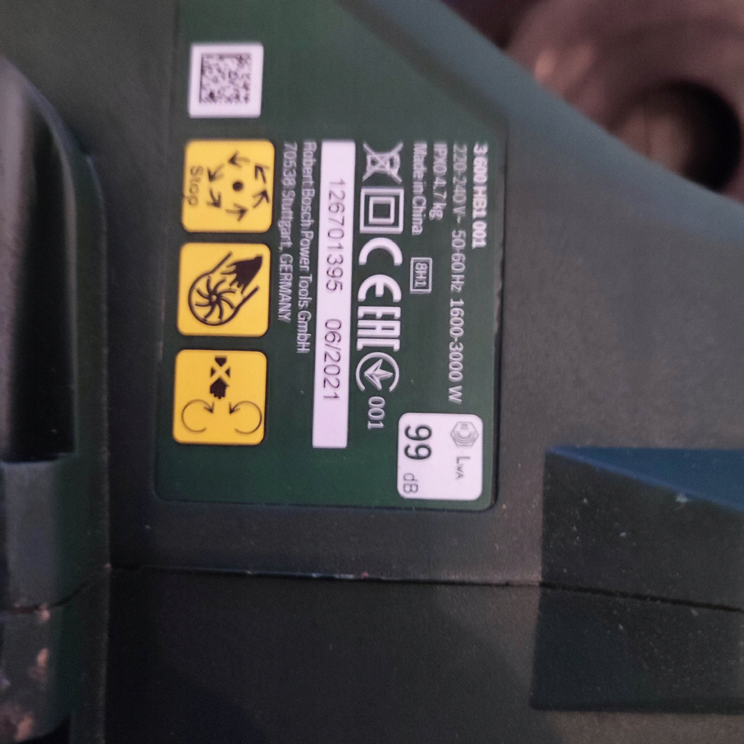 DMUCHAWA DO LIŚCI BOSCH Universal Garden Tidy 3000 EAN (GTIN) 4059952553719