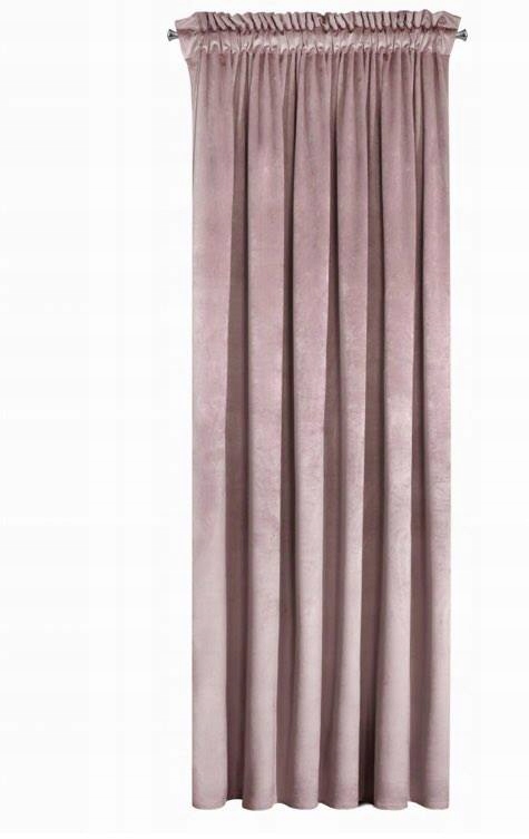 

Zasłona welwet welur 135x270 puder Rosa Melanie