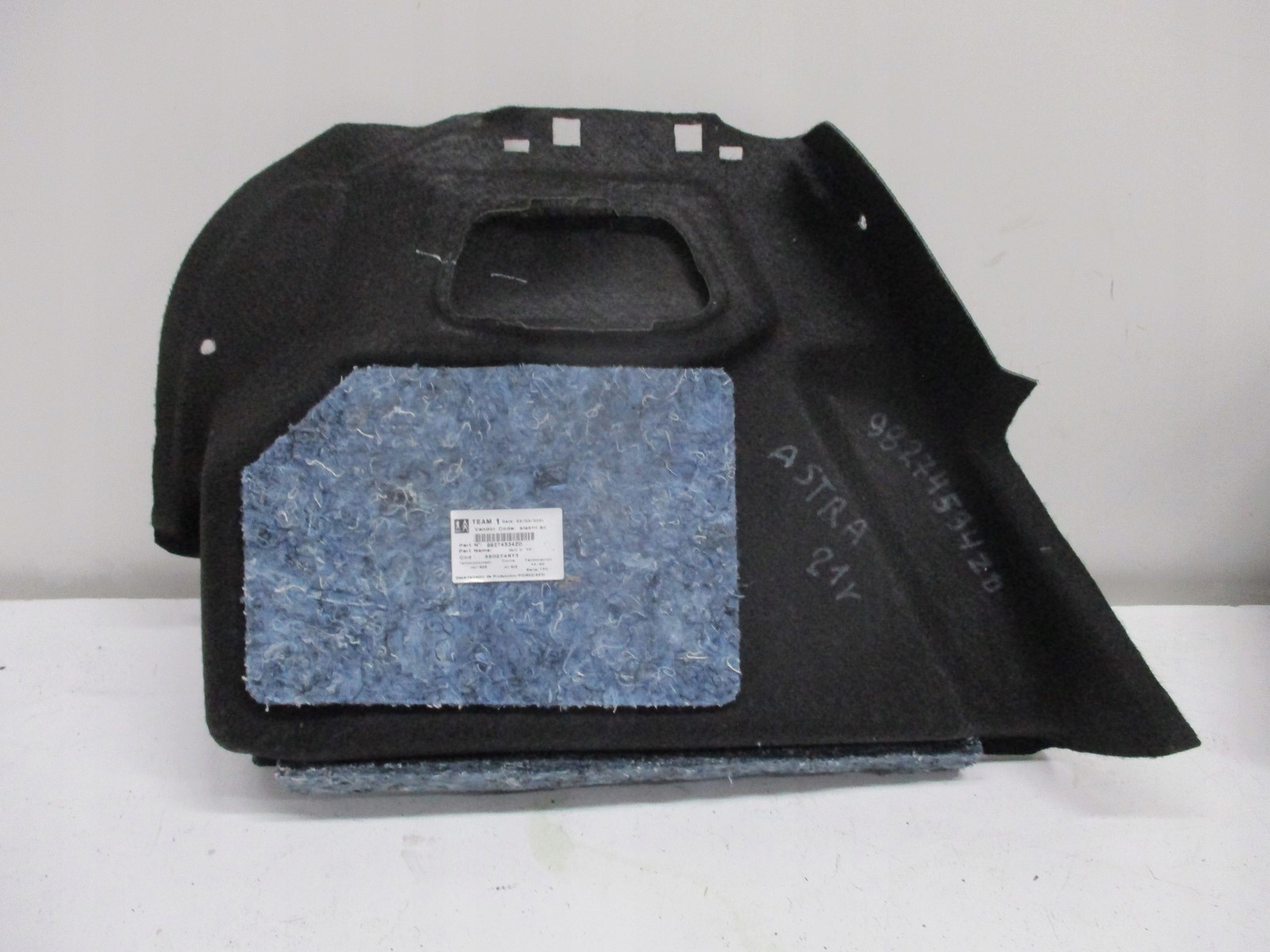 boot upholstery OPEL ASTRA L 98274534ZD 98274541ZD