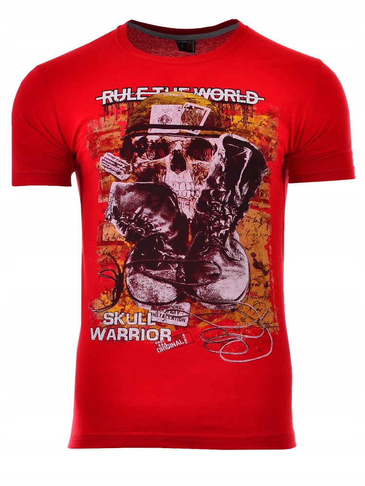 

L Koszulka T-shirt World Czerwona