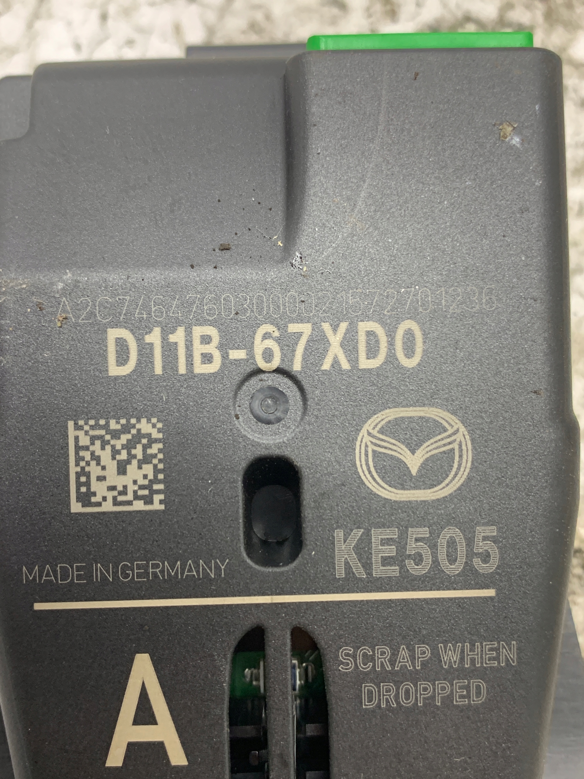 sensor SENSOR RADAR KAMERY D11B-67XD0 MAZDA CX5 CX-5 and LIFT (2012-2017)