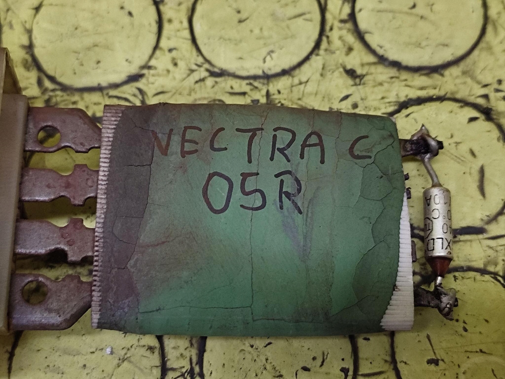 OPEL VECTRA C heater fan resistor