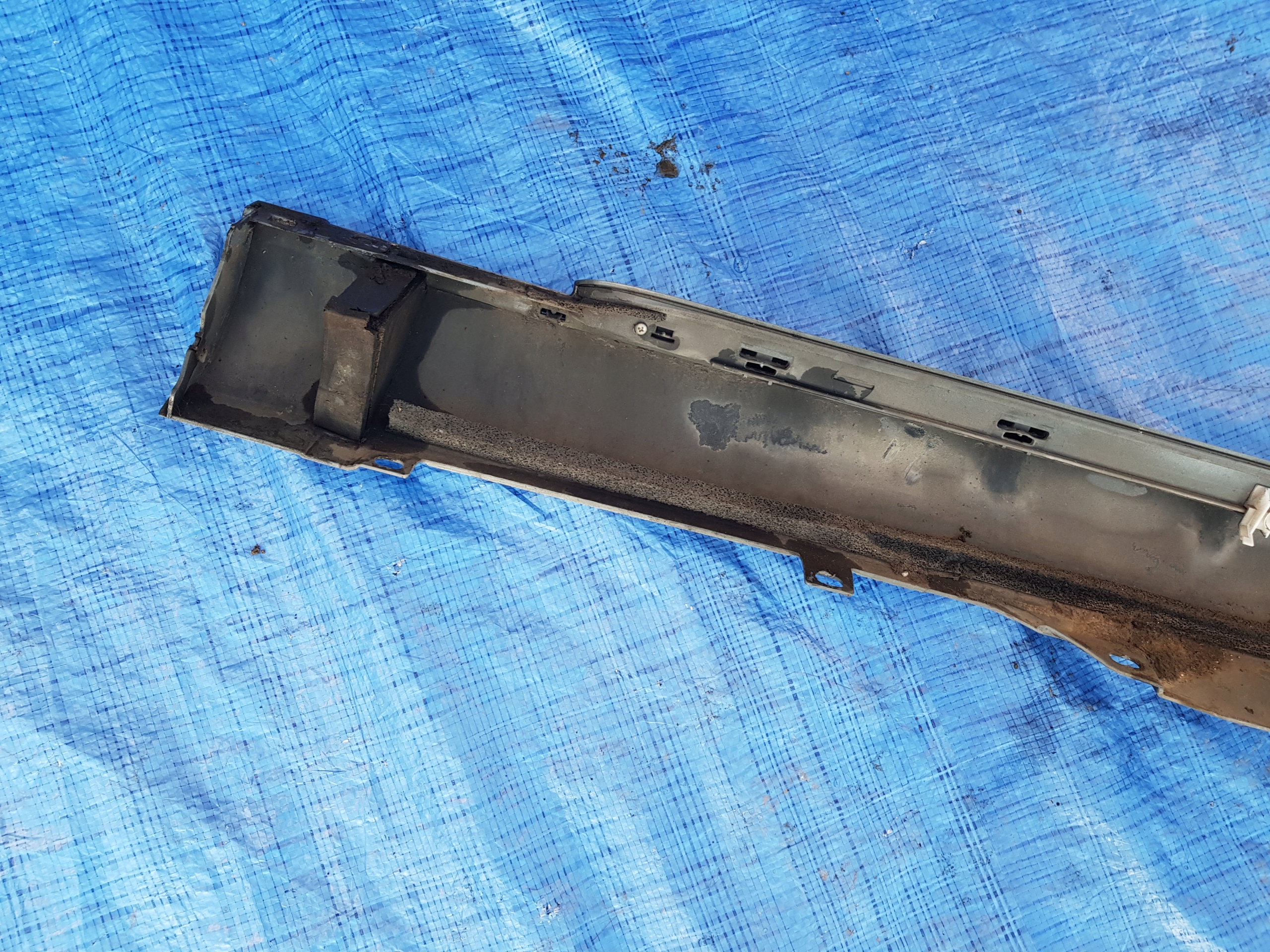 moulding cap of the threshold threshold left AUDI A8 D4 LY7G