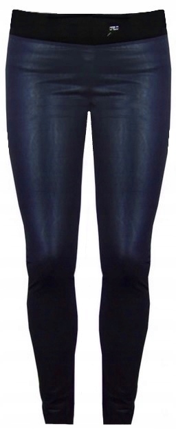 

Spodnie Legginsy Selena Ekoskóra Szeroka Guma XL