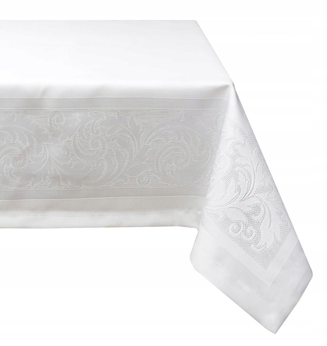 

Obrus Teflonowy z Ornamentem 90X160 Laura Biały