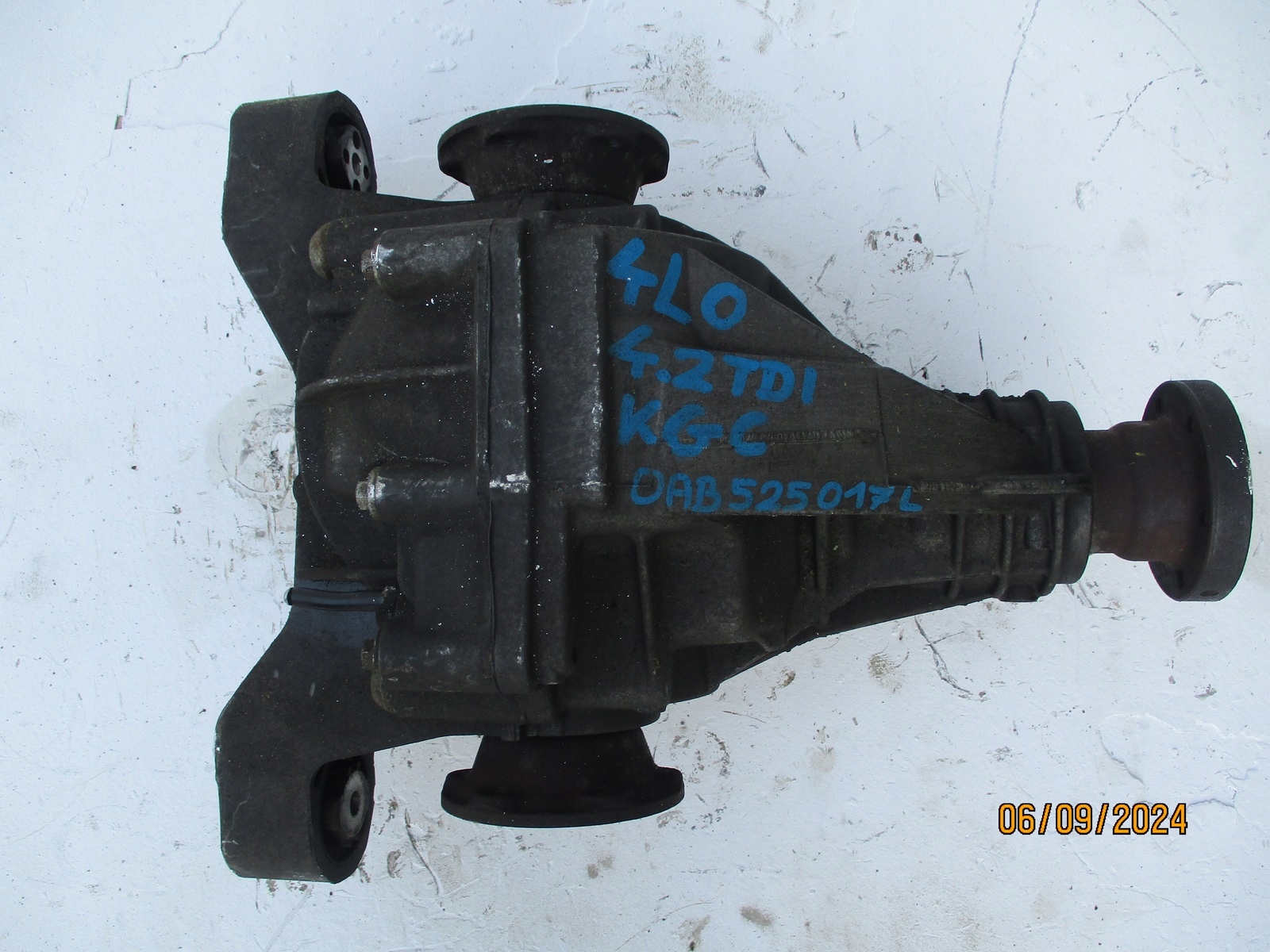 differential diff rear part rear AUDI Q7 4L0 4,2TDI KGC 0AB525017L