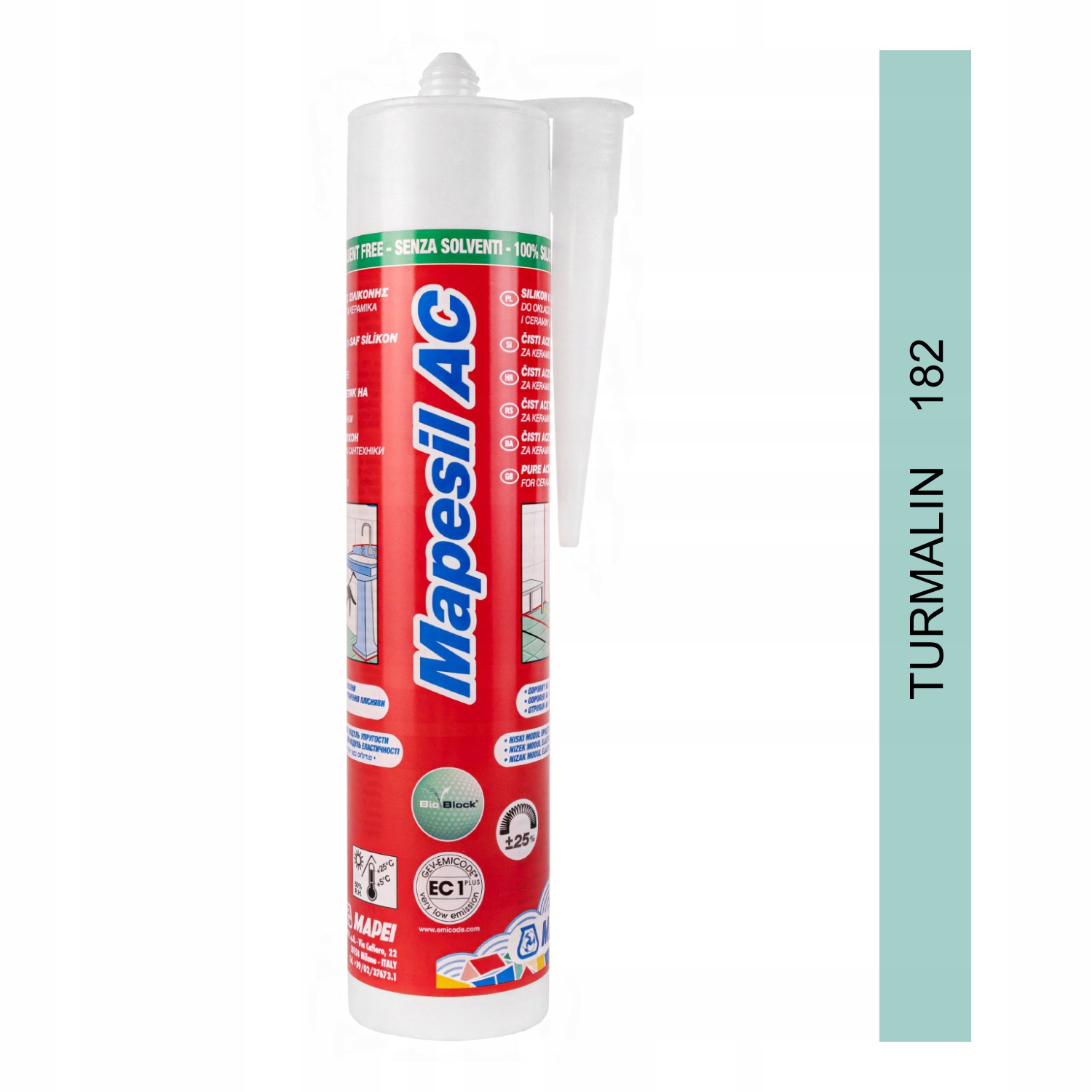 

Silikon Mapei Mapesil Ac 310ml 182 turmalin