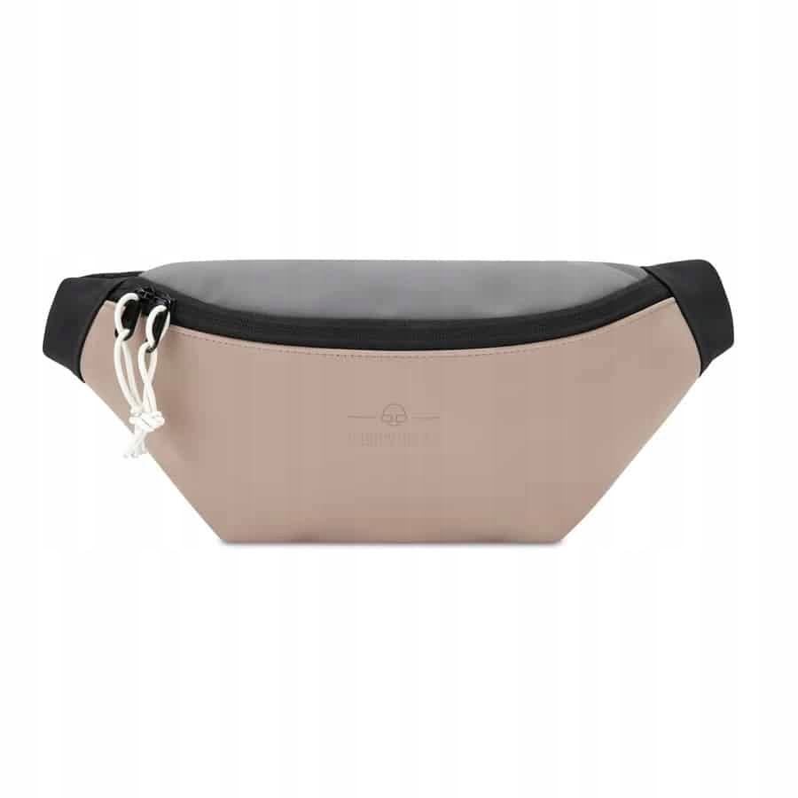 Crossbody ledvinka Riley Johnny Urban Béžovo-šedá