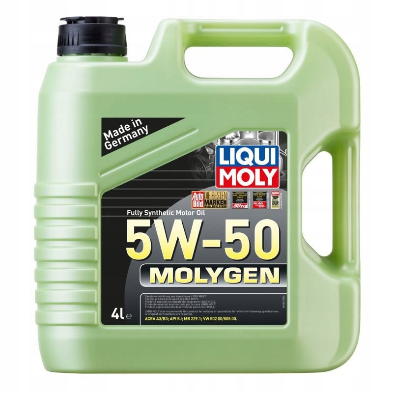 Motorový Olej Molygen 5W-50 Liqui Moly 2543 4 L
