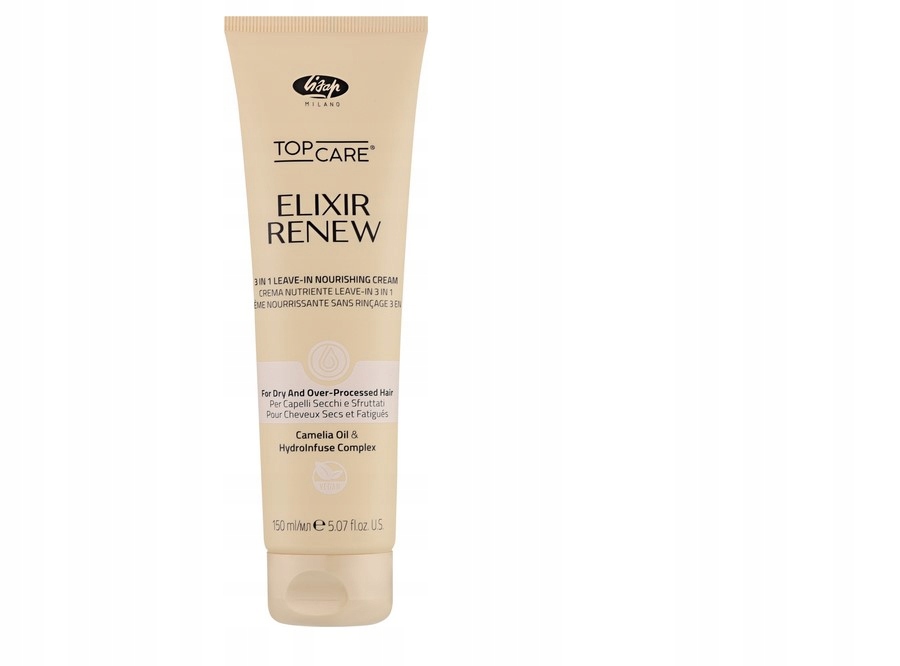 Lisap 3 in 1 Leave-In Nourishing Cream – Výživný krém 3v1 150 ml