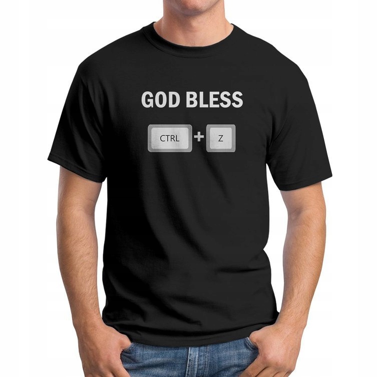 

Koszulka T-Shirt God Bless Ctrl Z XL