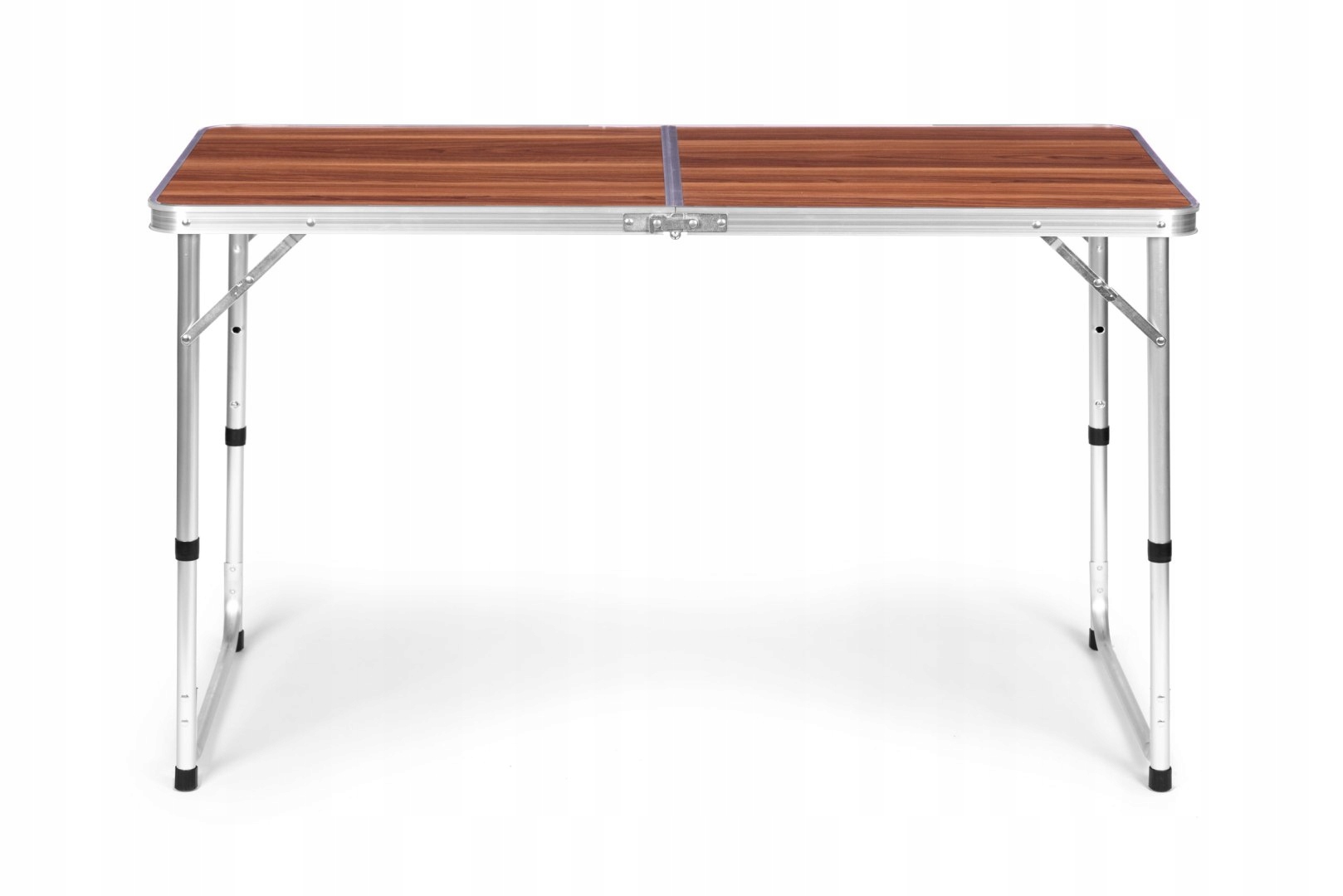 STOLIK TURYSTYCZNY SKŁADANY STÓŁ OGRODOWY ZESTAW 4 KRZESŁA BRĄZOWY Linia TURYSTYCZNA