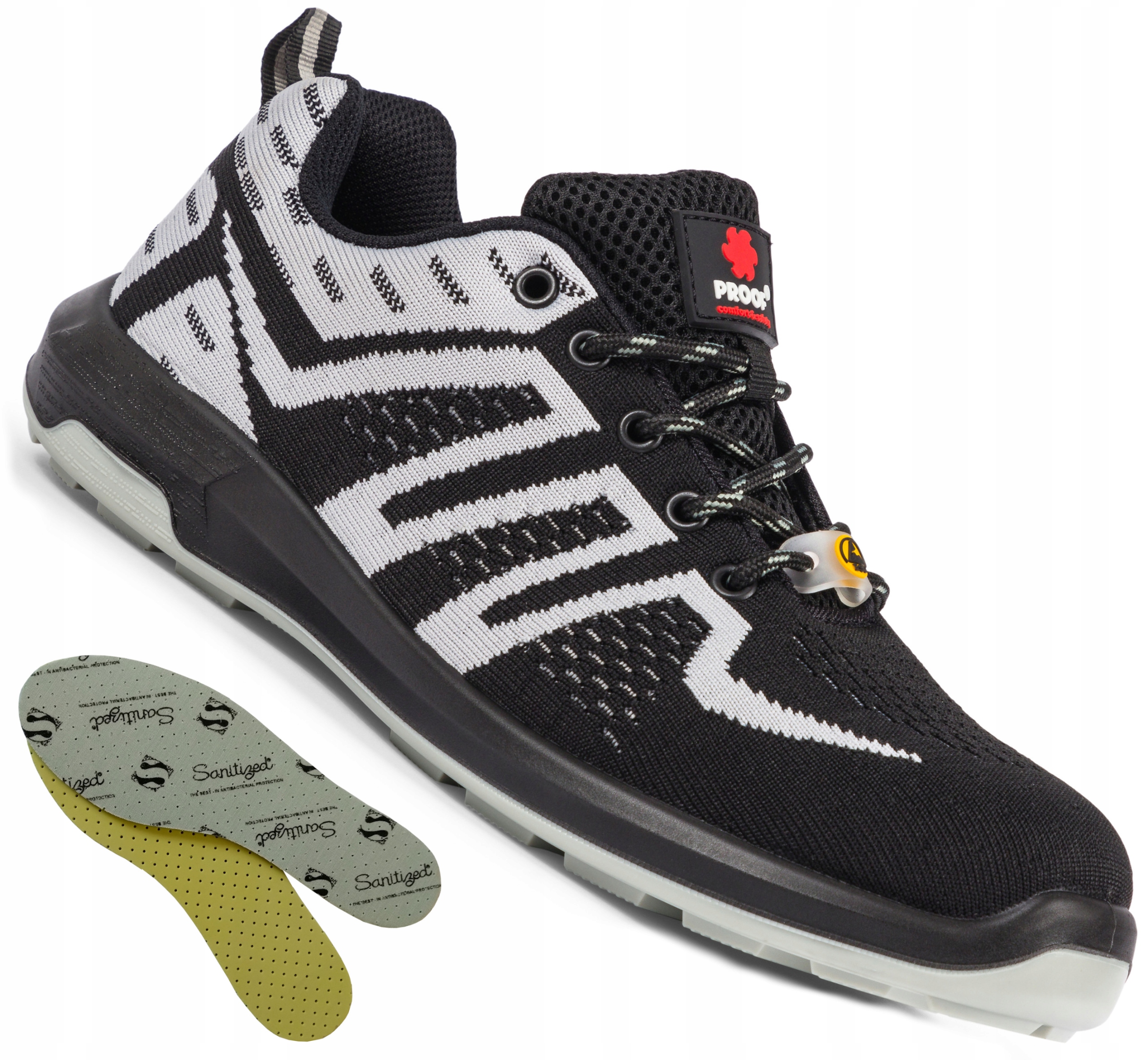 

Buty Robocze Męskie Lekkie Adidas Esd Bhp Nosek 44