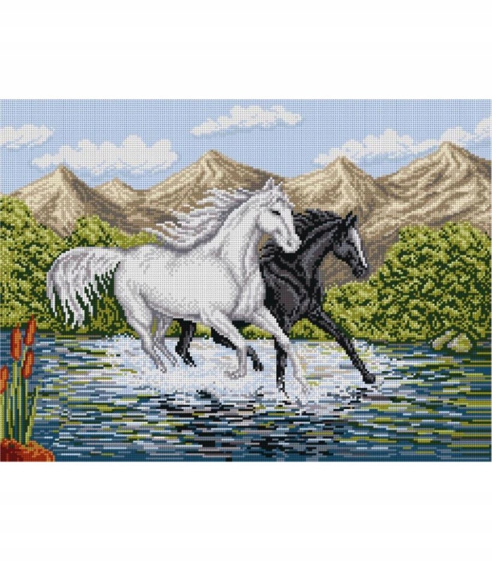 Sada Ariadna kanva mulina vyšívací jehla 53x39 9000