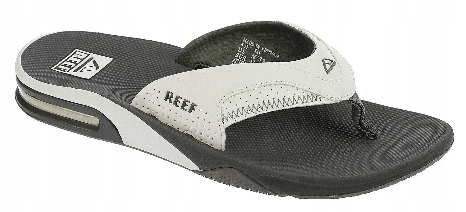 

japonki Reef Fanning - Gray/White