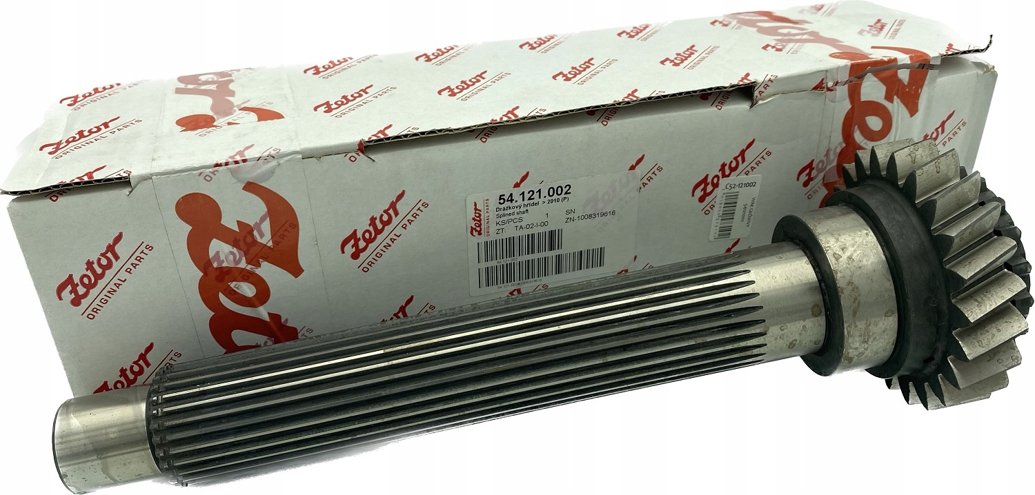 ГОЛОВНИЙ ВАЛ КОРОБКИ ZETOR 54121002