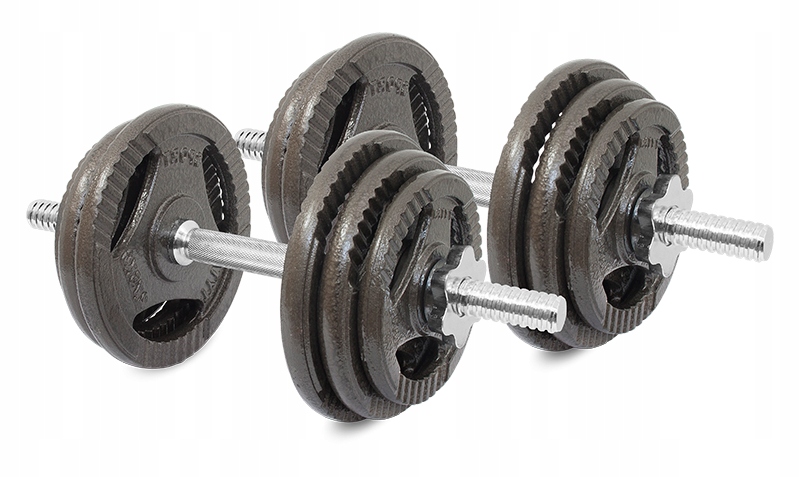 Hantle regulowane Żeliwne kierownice 30kg _ 2x15kg EAN (GTIN) 5903839010354