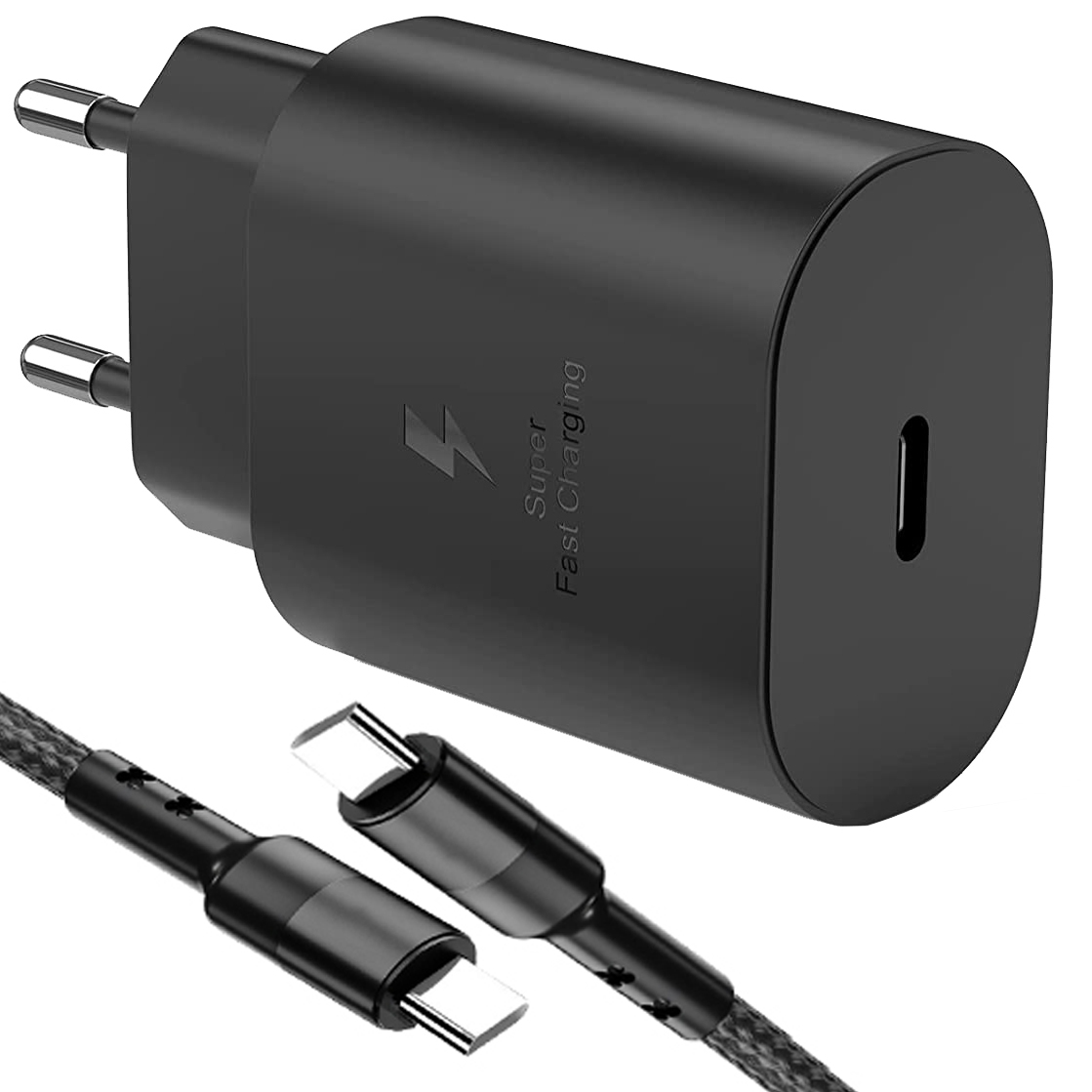 SZYBKA ŁADOWARKA SIECIOWA USB-C do iPhone 15 Plus