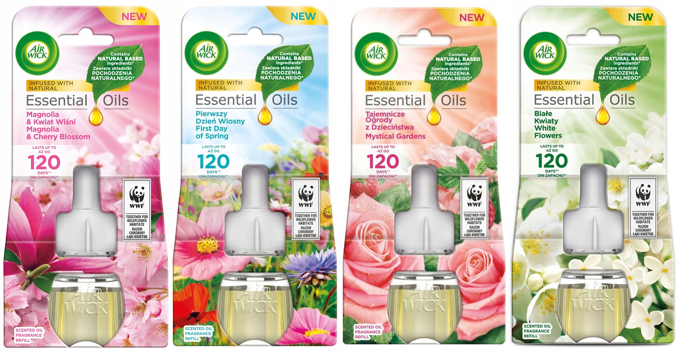

Air Wick mix zapachów wkłady odświeżacza 4x19ml
