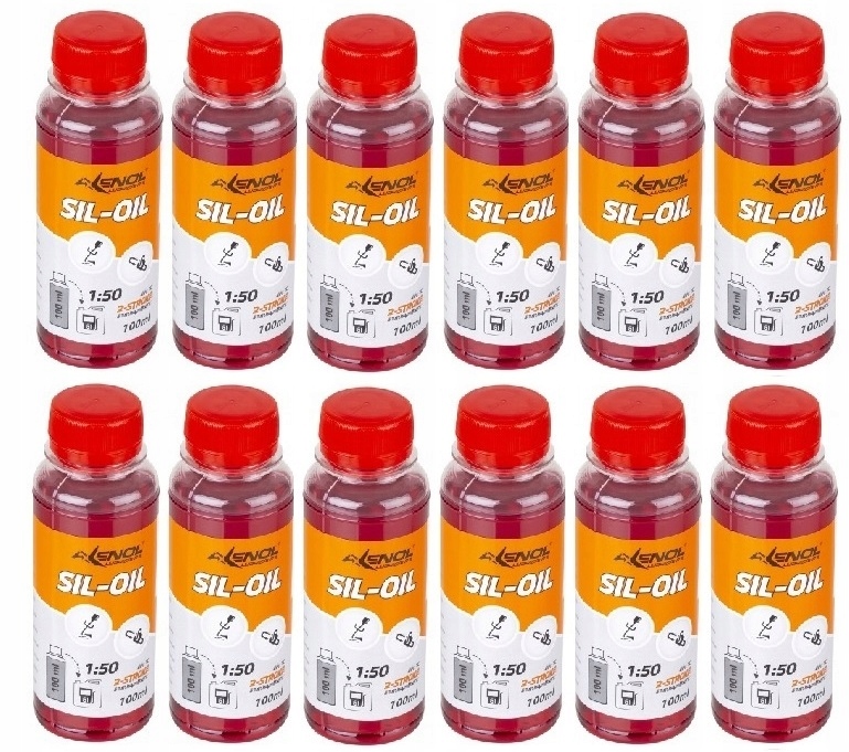 

Olej do mieszanki silników dwusuwych piły 12x100ml