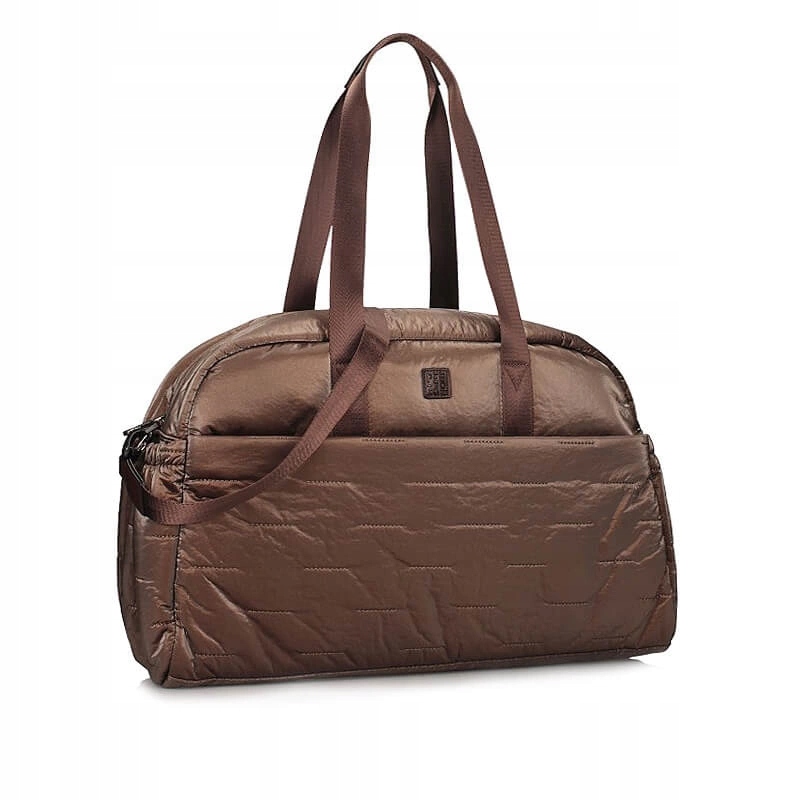 Hnědá dámská cestovní taška Pepe moll 252196 Esperanza Brown