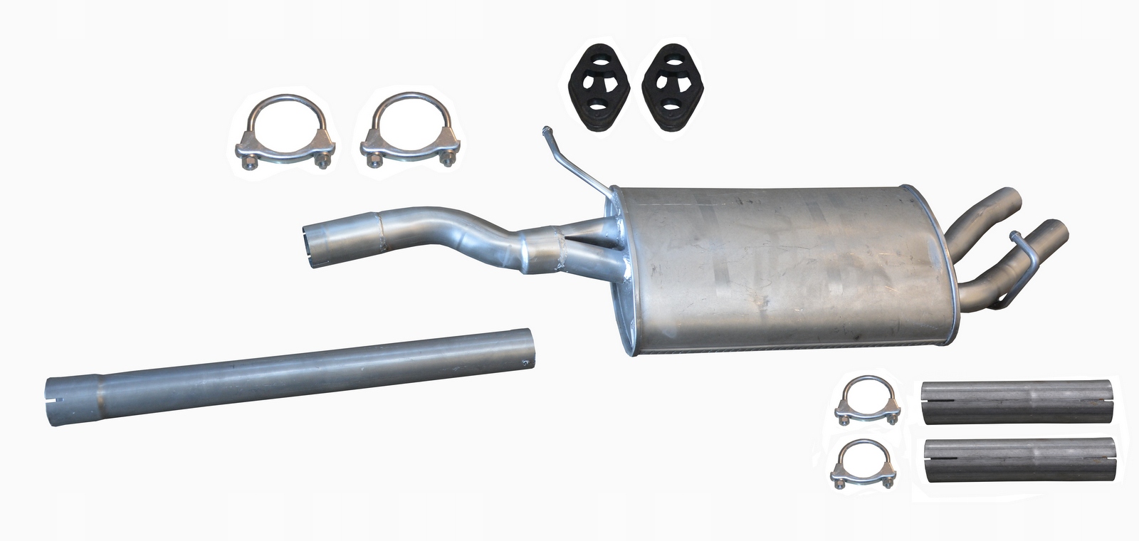 01.47 - AUDI A4 B6 1.8 20V 150HP 190HP средний глушитель