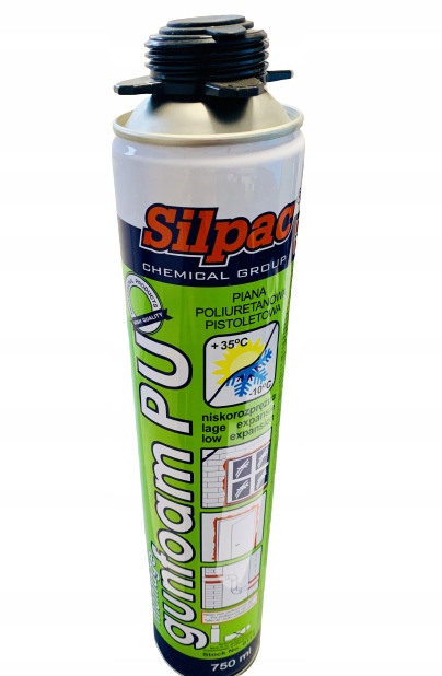 

Silpac Piana Gunfoam Pu 750ml -10C do +30C LowExp