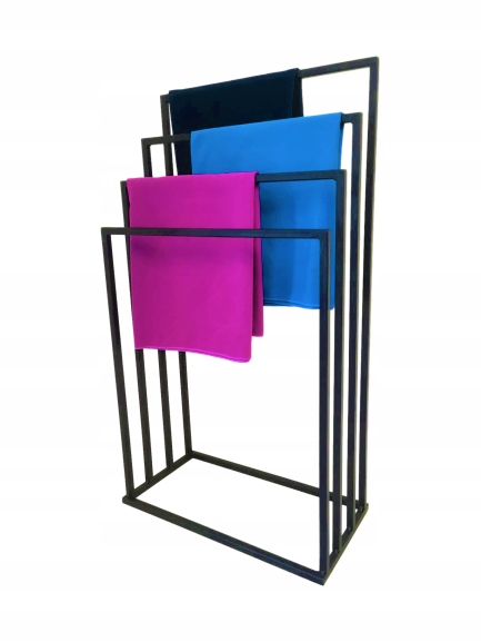 

Stojak na ręczniki wieszak metalowy 4-ramienny