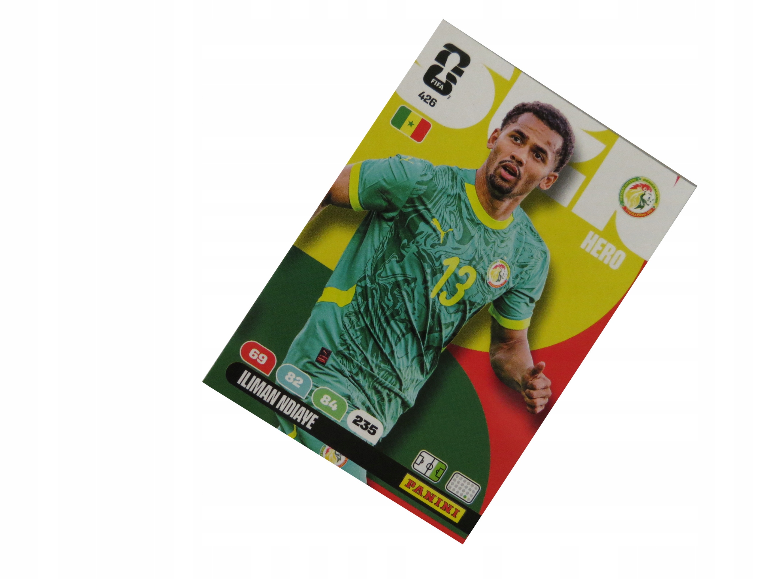 Panini Fifa World Cup 2026 Karta Piłkarska Hero 426 Iliman Ndiaye Senegal