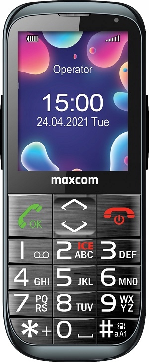 Telefon dla Seniora Babci Dziadka Maxcom MM724 4G przycisk SOS pomocy Kod producenta MM724