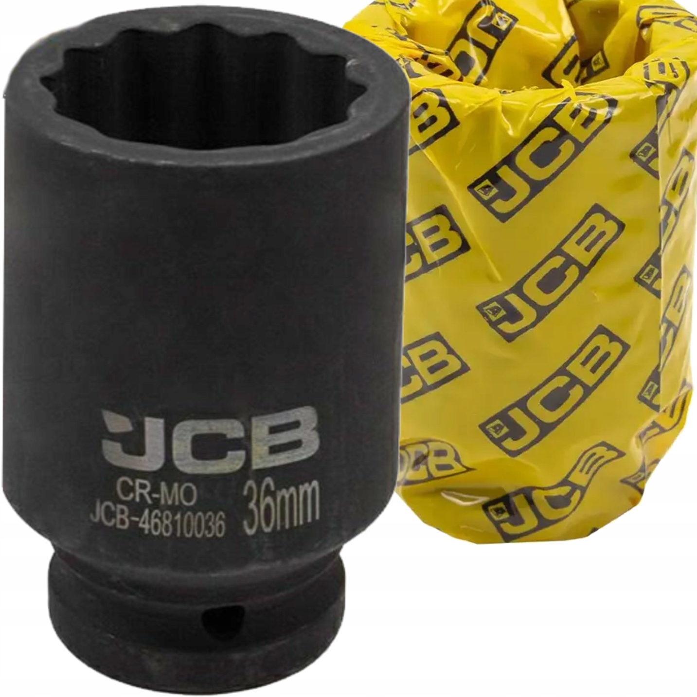 Nasadka udarowa głęboka 3/4" Cr-Mo 12-kątna 36 mm Jcb