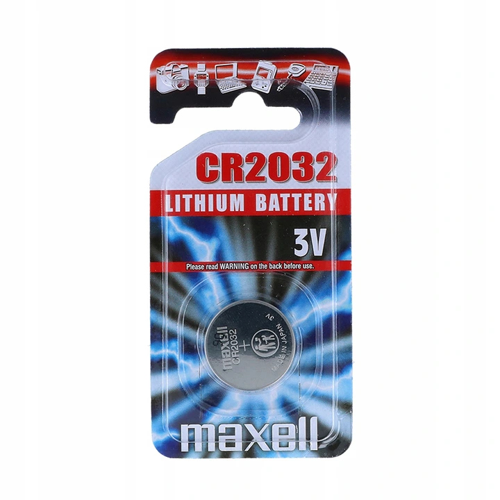 

Bateria do zegarka Litowa Maxell CR2032 3 V