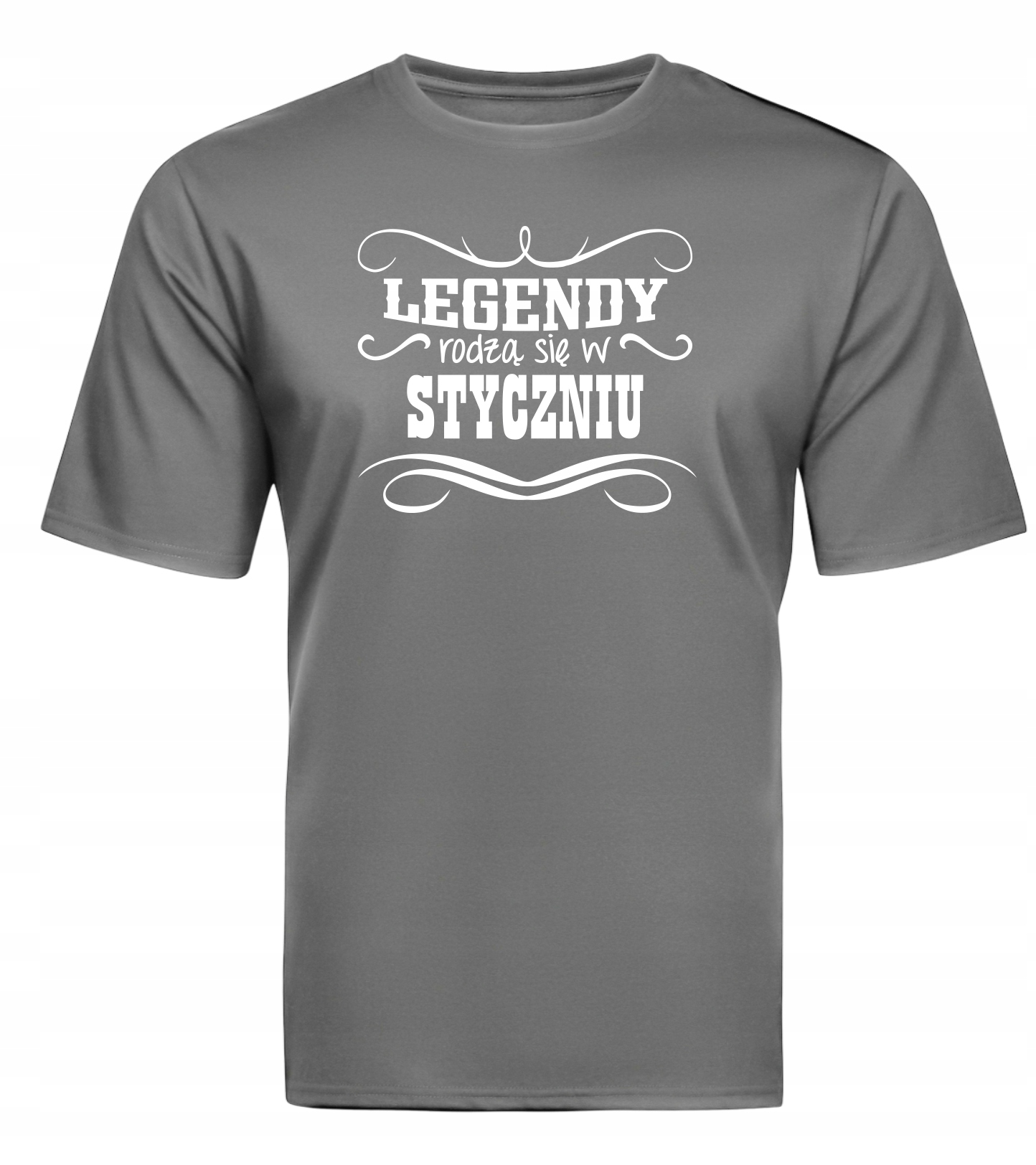 

Koszulka Legendy rodzą się w Styczniu Urodziny