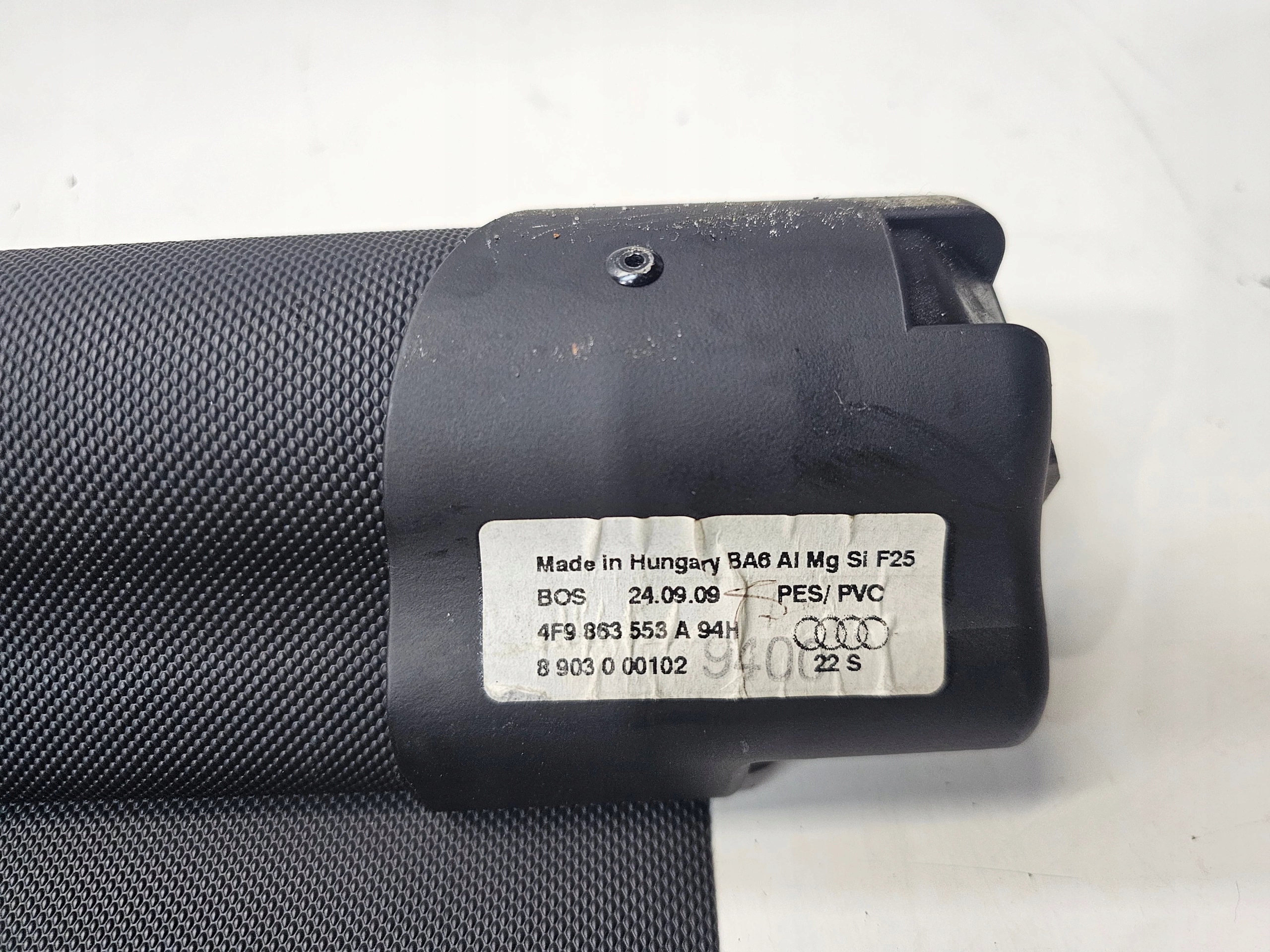 blinds boot POZIOMA AUDI A6 C6 KOMBI AVANT 4F9863553A black