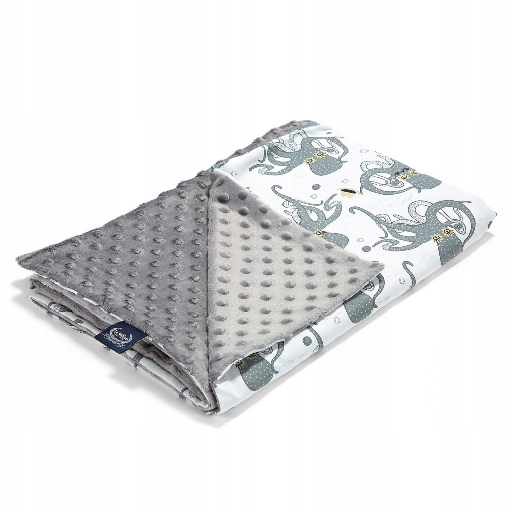 La Milloulekki Kocyk Minky- L Sea Beauties Grey