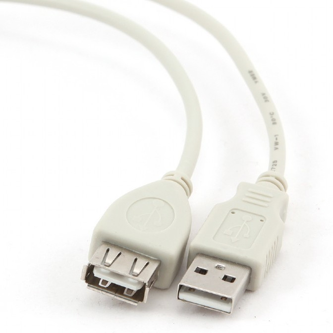 

Krótki 75cm przedłużacz Usb kabel 0,75m Aa A-a M/f