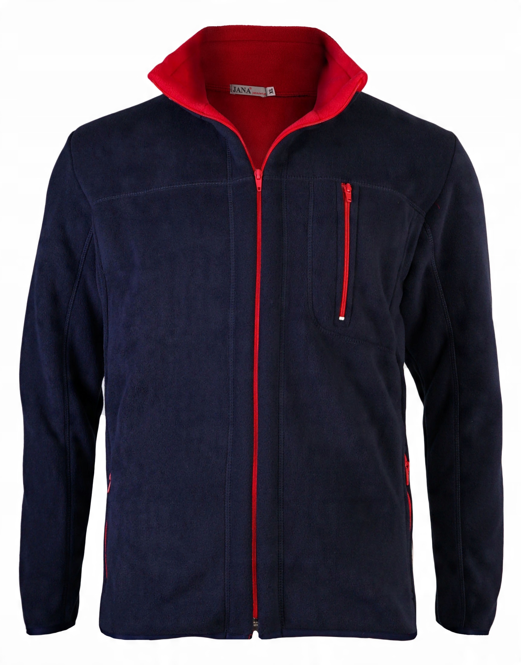 

Męska kurtka wiosenna bluza bi-polar granatowa XL
