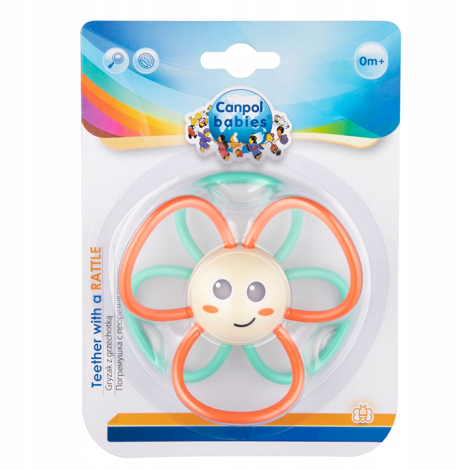 CANPOL GRZECHOTKA ZABAWKA SŁONECZNIK 0m+ Marka Canpol babies