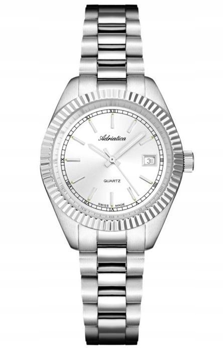 Nové Originální dámské hodinky Adriatica A3090.5113Q stříbrné s datumovkou
